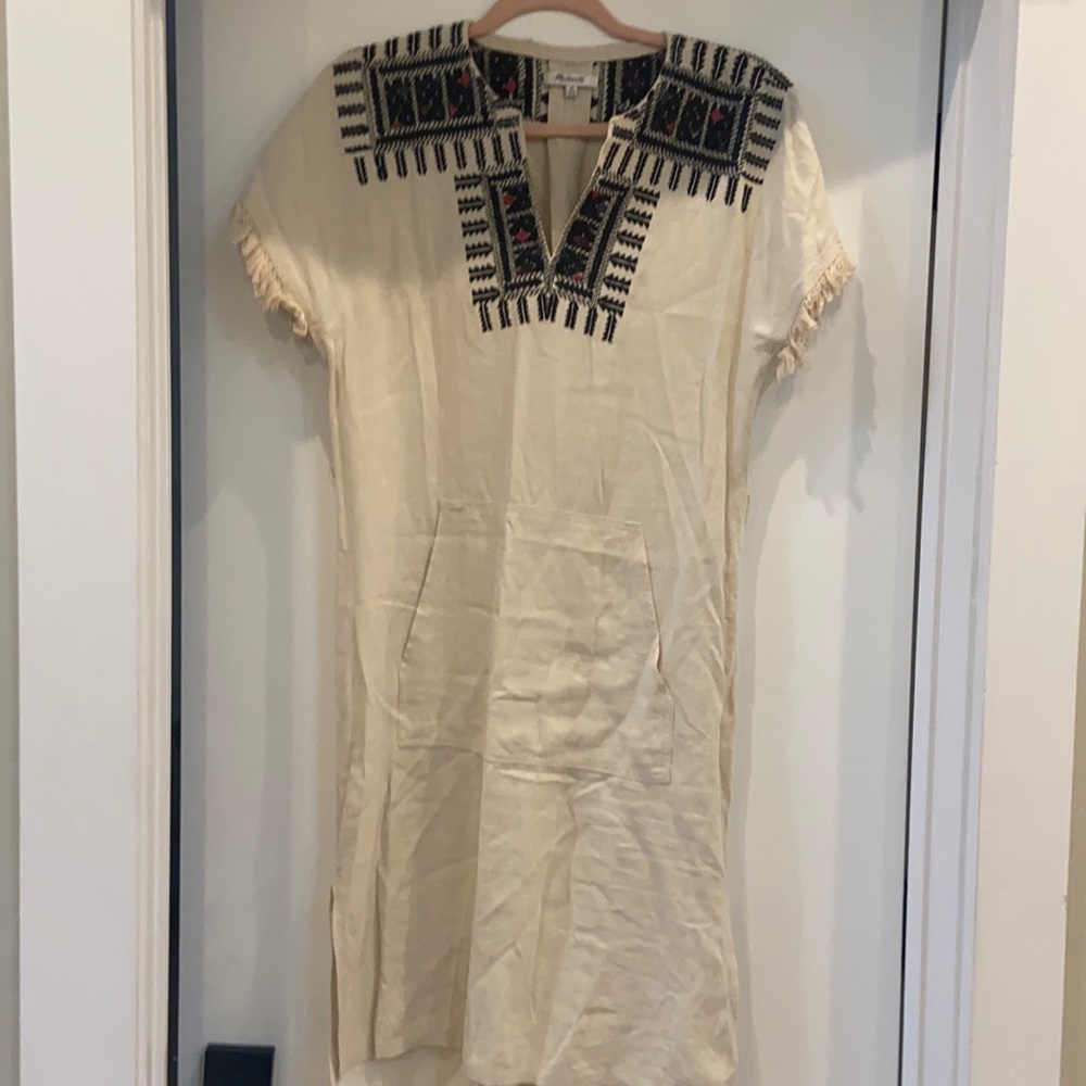 Fabulous Madewell Embroidered dress. Sz xs